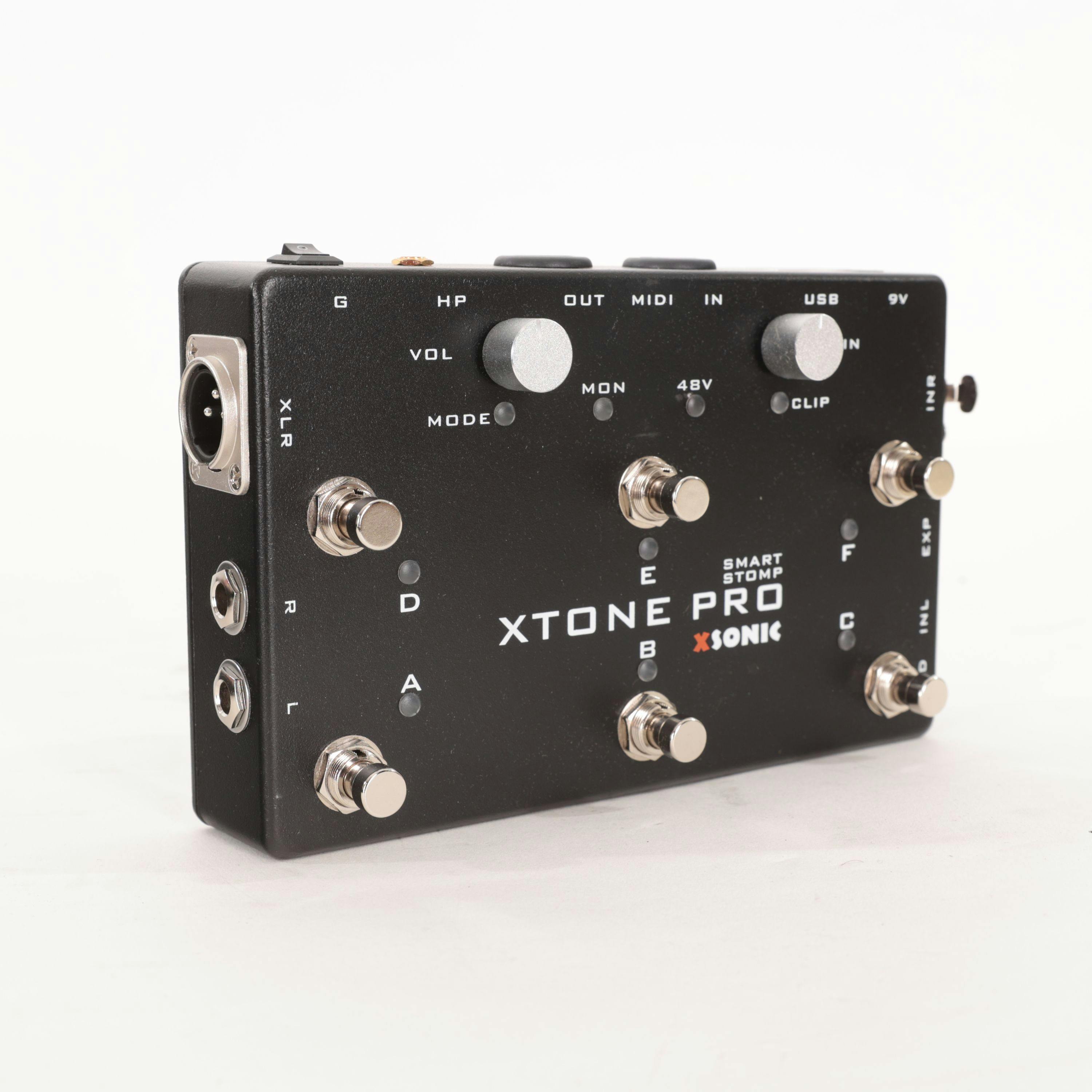 B Stock : XSONIC XTONE Pro Smart Stomp Audio Interface & MIDI